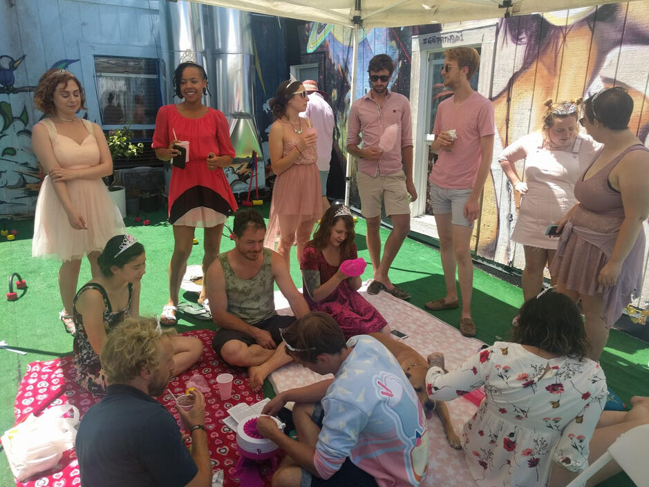Birthday Princess tea party time