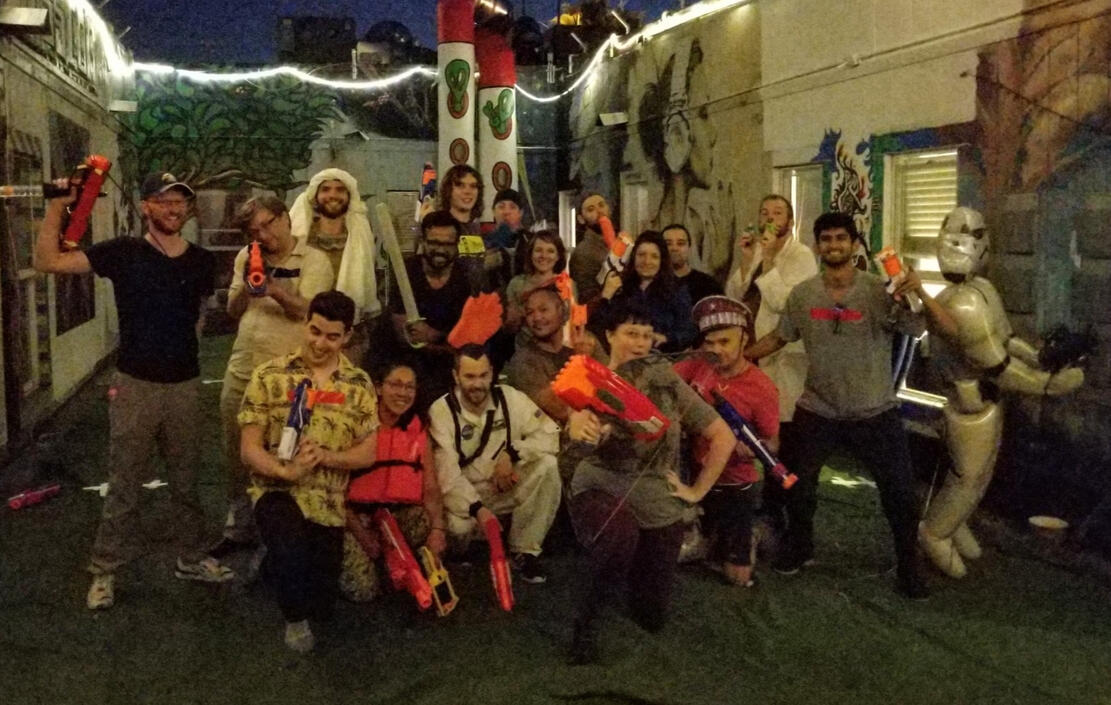 Nerf war, anyone?